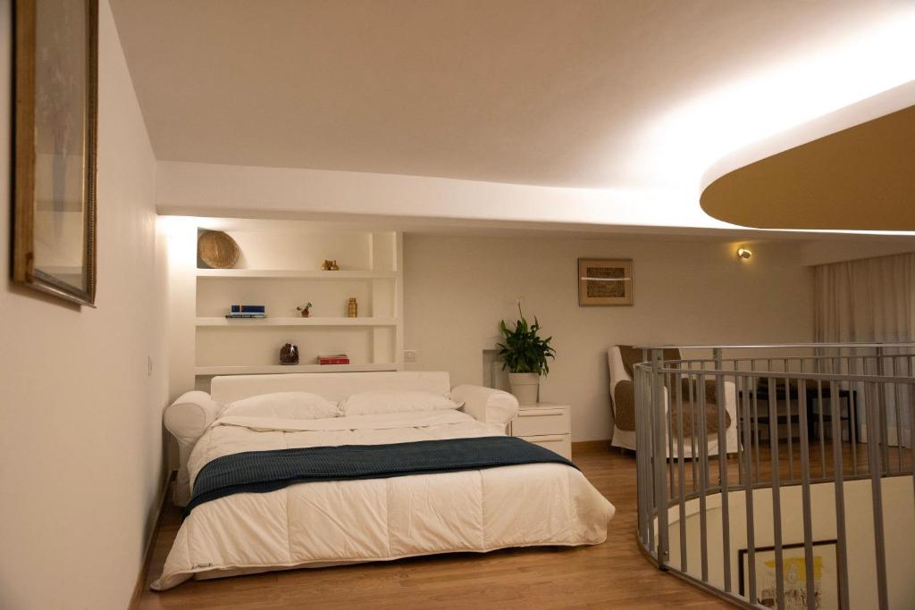 Zona notte del soppalco